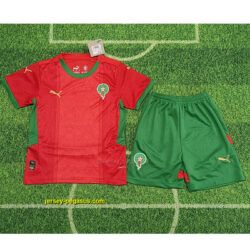 Morocco Home Kid Kits Youth Apparels Soccer