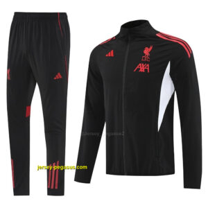 Liverpool Black Half Zipper Jacket+Long Pants