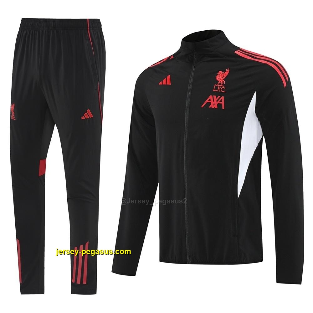 Liverpool Black Half Zipper Jacket+Long Pants Liverpool Black Half Zipper Jacket+Long Pants