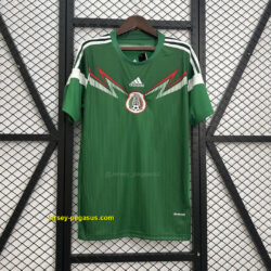 2014 Mexico Home Retro Kit Vintage Shirt