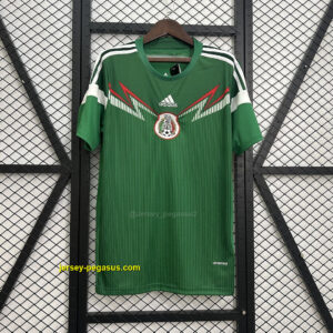 2014 Mexico Home Retro Kit Vintage Shirt