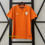 2014 Netherlands Home Retro Kit Vintage Shirt