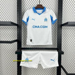 Olympique Marseille Home Kid Kits Youth Apparels Joy