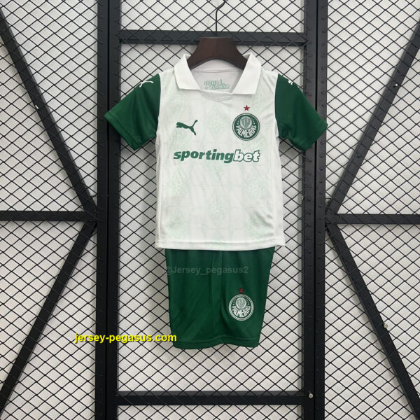 Palmeiras Away Kid Kits Youth Apparels