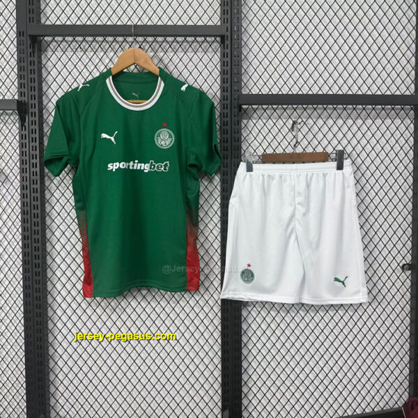 Palmeiras Home Kid Kits Youth Apparel