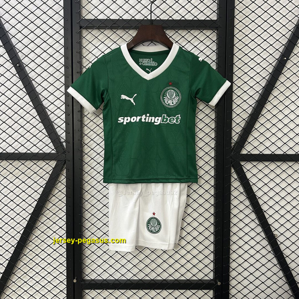 Palmeiras Home Kid Kits Youth Apparels