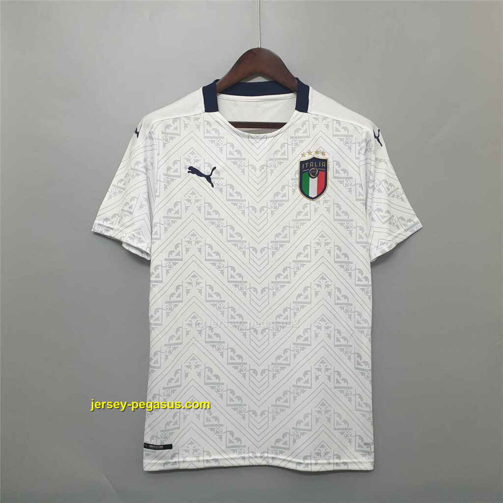 2020 Italy away white