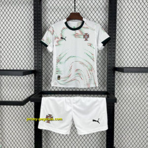 Portugal Away Kid Kits Youth Apparels Soccer