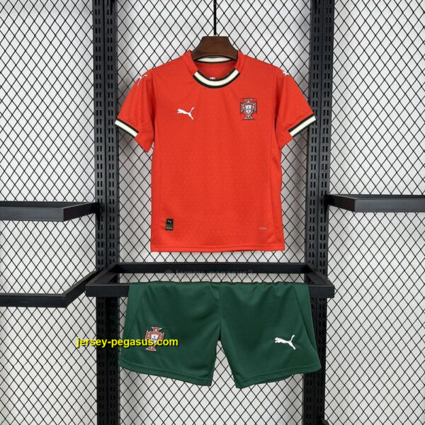 Portugal Home Kid Kits Youth Apparels Soccer Portugal Home Kid Kits Youth Apparels Soccer