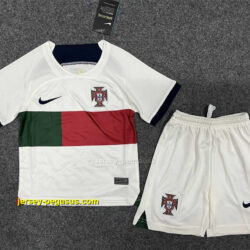 Portugal away kids kit