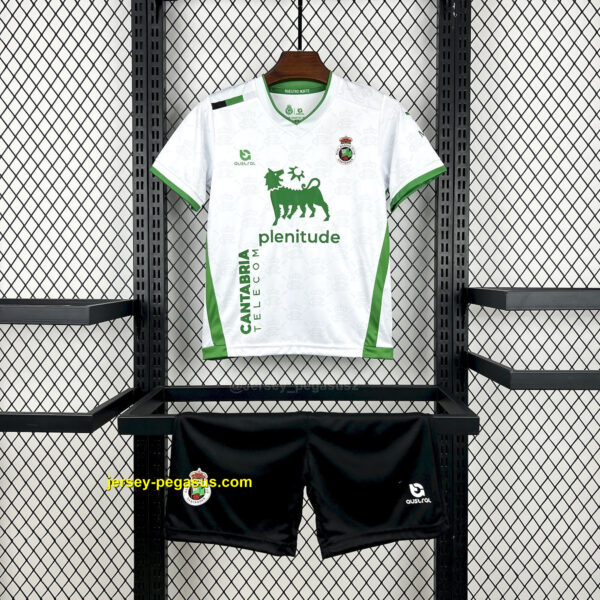 Racing de Santander Home Kid Kits Youth Apparels Racing de Santander Home Kid Kits Youth Apparels