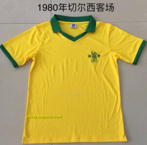 80 Chelsea away yellow