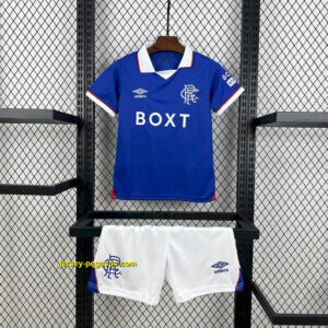 Rangers Home Kid Kits Youth Apparels Soccer