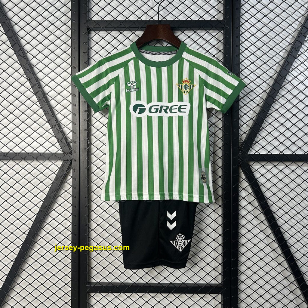 Real Betis Conference League Final Kid Kits Youth Apparels