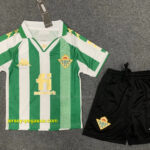 Real Betis Cup version home kids kit