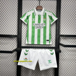 Real Betis Home Kid Kits Youth Apparels Football