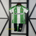 Real Betis Home Kid Kits Youth Apparels Joy