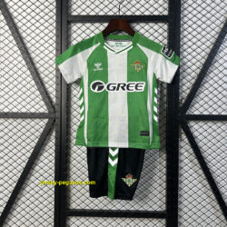 Real Betis Home Kid Kits Youth Apparels Joy