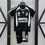 Real Madrid Away Retro Kid Kits Vintage Youth Apparels
