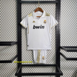 Real Madrid Home Kids Retro Kits Soccer Jerseys