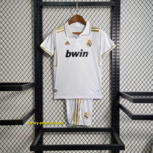 Real Madrid Home Kids Retro Kits Soccer Jerseys