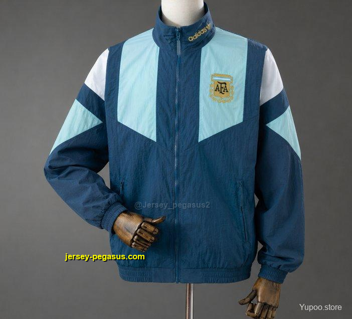 Argentina FIGC EQT Track Top Windbreaker Argentina FIGC EQT Track Top Windbreaker