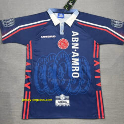Ajax Away Retro Kit Vintage Shirt Soccer