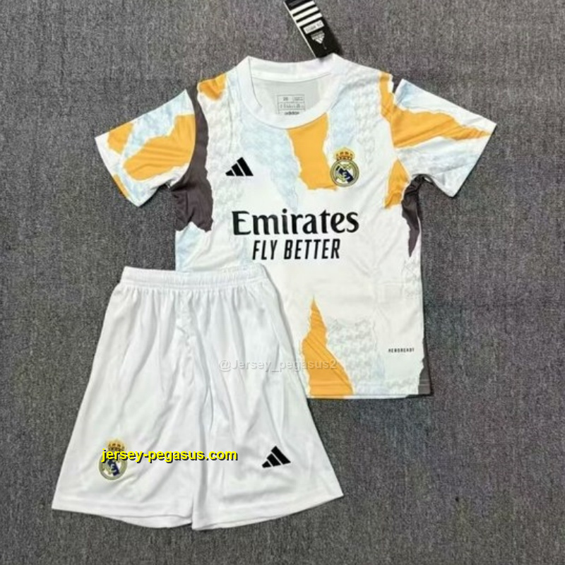 Real Madrid Training Kid Kits Youth Apparels Soccer