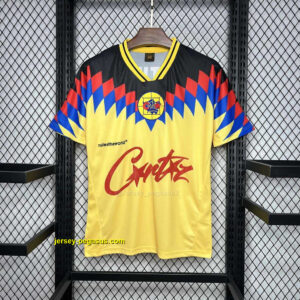 America RTW Yellow Retro Kit Vintage Shirt Sport