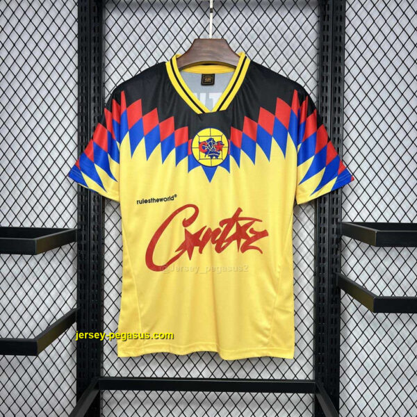 America RTW Yellow Retro Kit Vintage Shirt Sport America RTW Yellow Retro Kit Vintage Shirt Sport