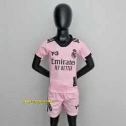 Real Madrid Y3 pink kids kit