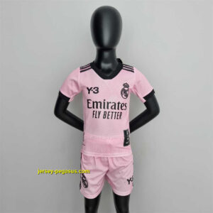 Real Madrid Y3 pink kids kit