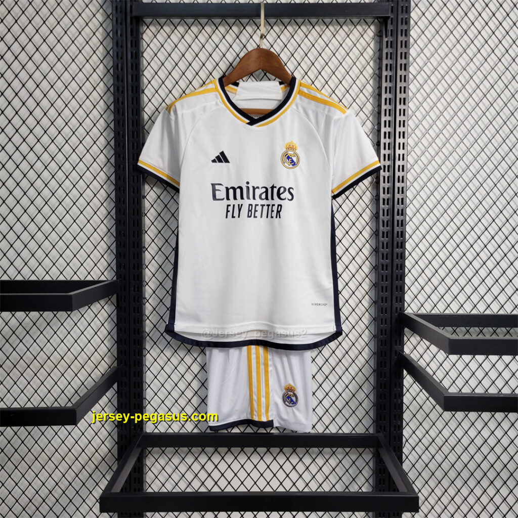 Real Madrid home kids kit