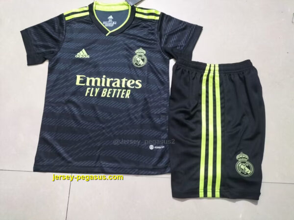 Real Madrid third away kids kit Real Madrid third away kids kit