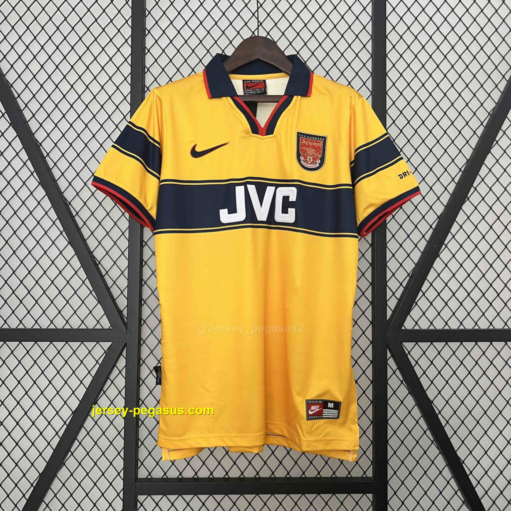 Arsenal Away Retro Kit Soccer Uniform