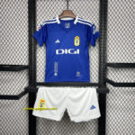 Real Oviedo Home Kid Kits Youth Apparels Football