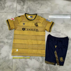 Real Sociedad Away Kid Kits Youth Apparels Soccer