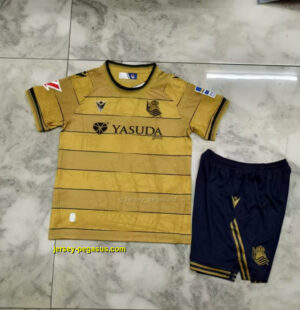 Real Sociedad Away Kid Kits Youth Apparels Soccer