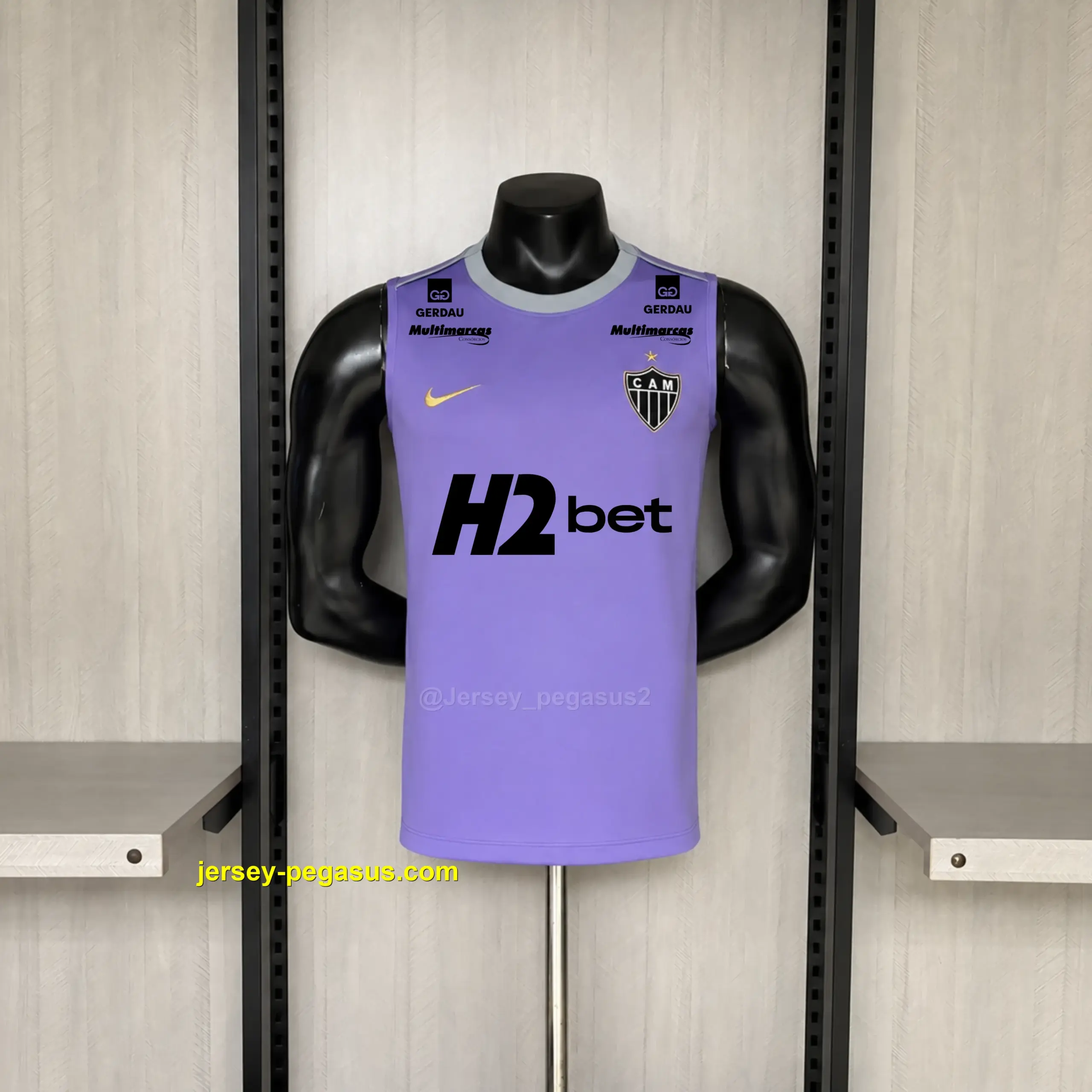 2026-27 Vest Atlético Mineiro Trainning Purple All Sponsors Jersey S–XXXXL 2026-27 Vest Atlético Mineiro Trainning Purple All Sponsors Jersey S–XXXXL