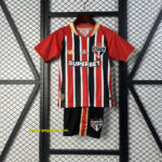 Sao Paulo Away Kid Kits Youth Apparels Soccer