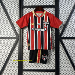 Sao Paulo Away Kid Kits Youth Apparels Soccer