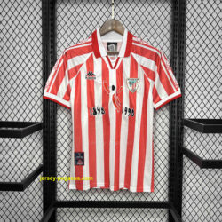 Athletic Bilbao Home Retro Kit Football Apparel