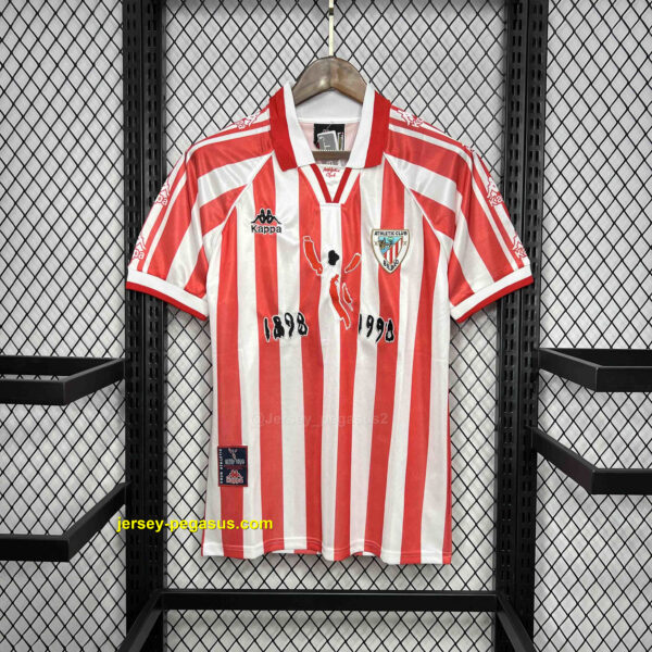 Athletic Bilbao Home Retro Kit Football Apparel