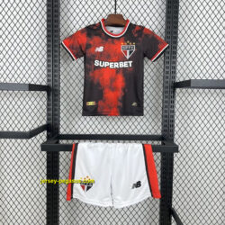 Sao Paulo Third Kid Kits Youth Apparels Soccer