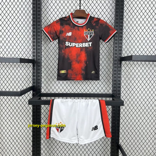 Sao Paulo Third Kid Kits Youth Apparels Soccer