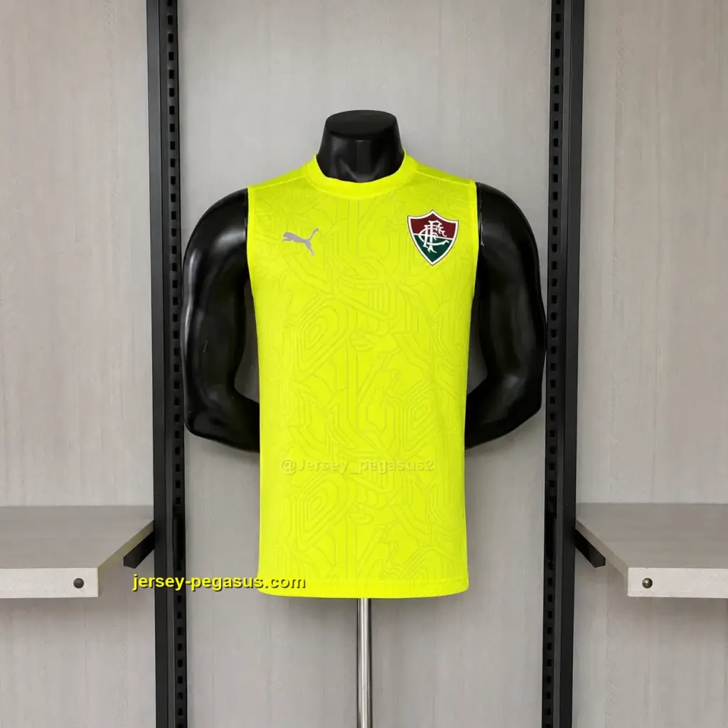 2026-27 Vest Fluminense Goalkeeper Trainning Yellow Jersey