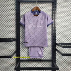 Saudi Al-Nassr third away kids kit