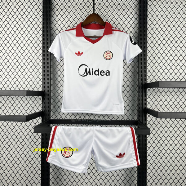 Sevilla FC Home Kid Kits Youth Apparels Sevilla FC Home Kid Kits Youth Apparels