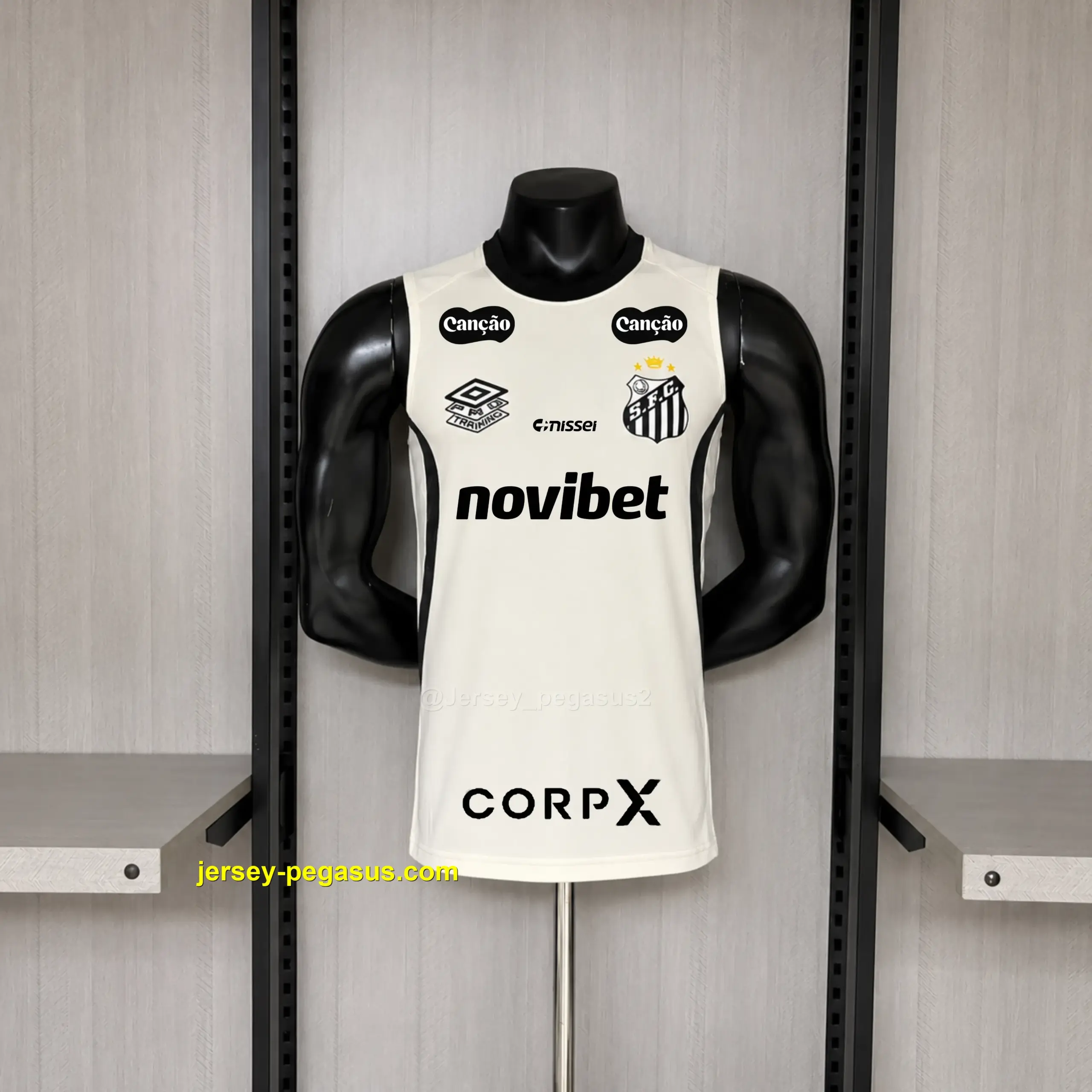 2026-27 Vest Santos Trainning All Sponsors Jersey S–XXXXL 2026-27 Vest Santos Trainning All Sponsors Jersey S–XXXXL