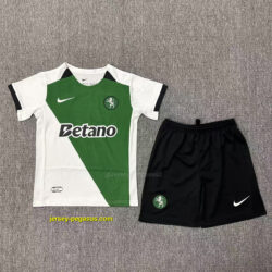 Sporting Lisbon 100th Anniversary Edition Kids Kits Youth Apparels